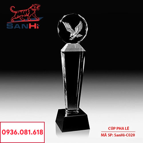 Cúp pha lê SanHi-C020